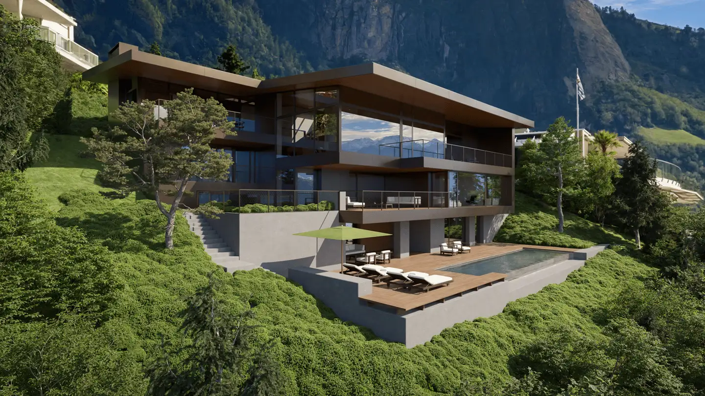 Constructible plot for sale - Kastanienweg 5, 6353 Weggis - Photo 2