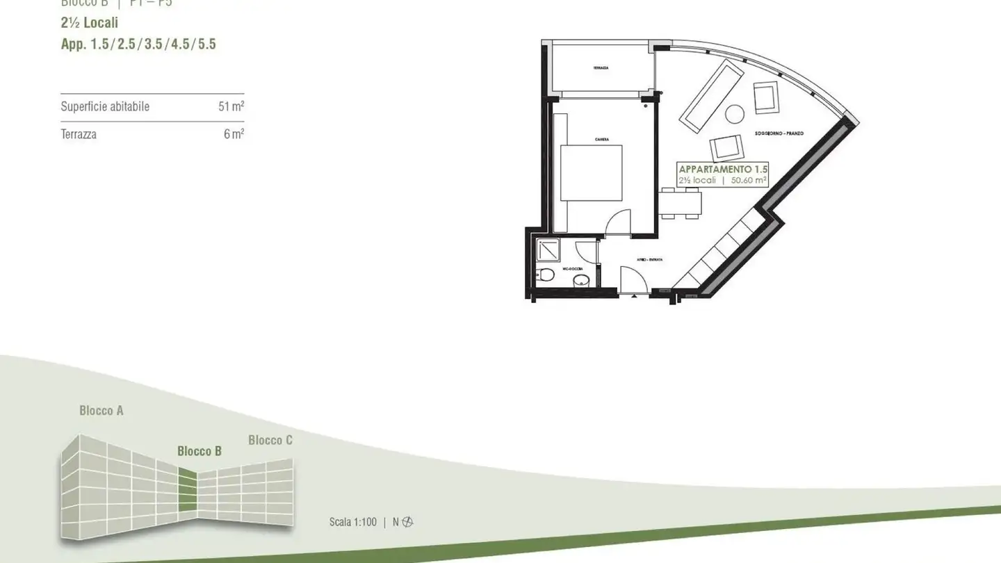 Appartement à louer - Via Gerbione 10, 6598 Tenero - Photo 4