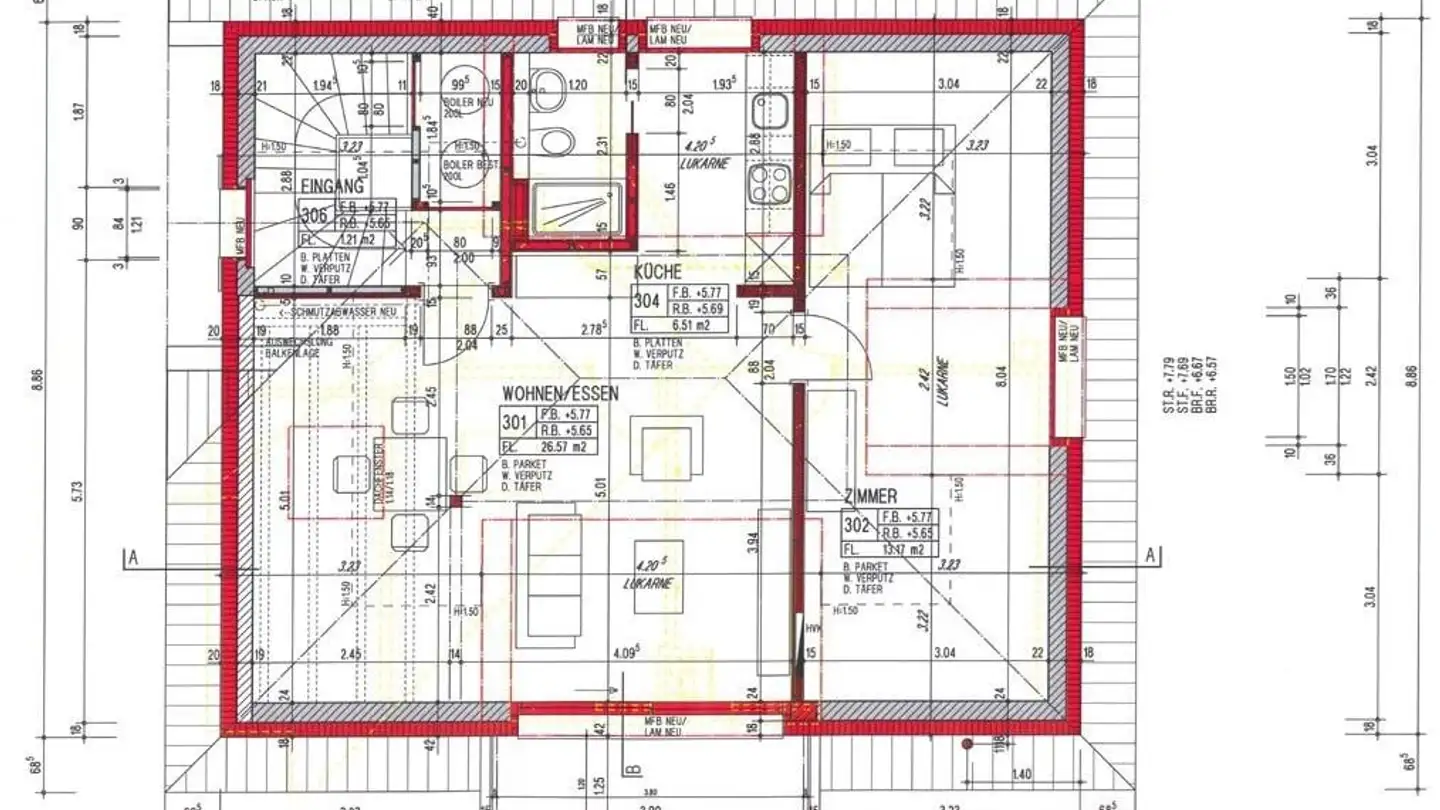 Appartamento in affitto - Route Des Daillettes 29, 1700 Fribourg