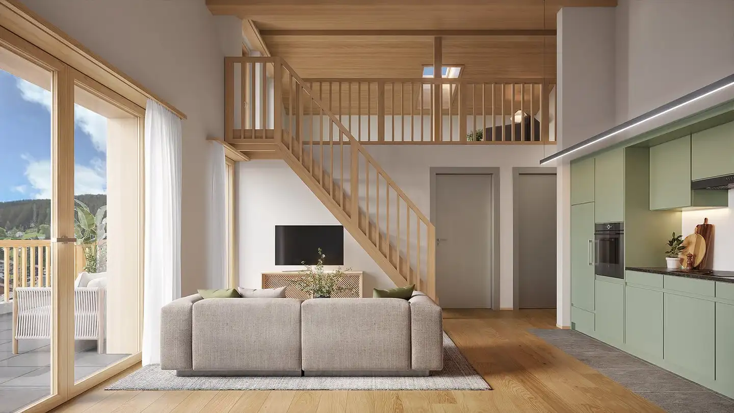 Duplex in affitto - Bahnhofstrasse 10, 7250 Klosters - Foto 3