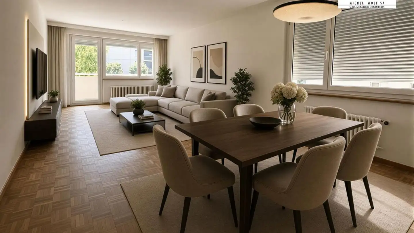 Appartement à louer - Rue Du Sentier 17a, 2013 Colombier NE