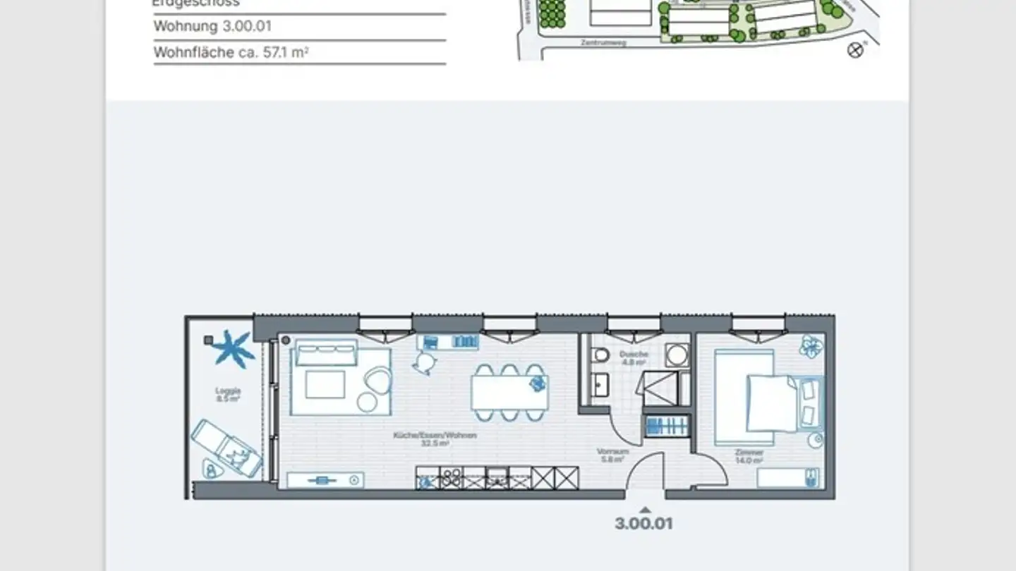 Appartamento in affitto - Niederglatterstrasse 12, 8155 Niederhasli - Foto 4