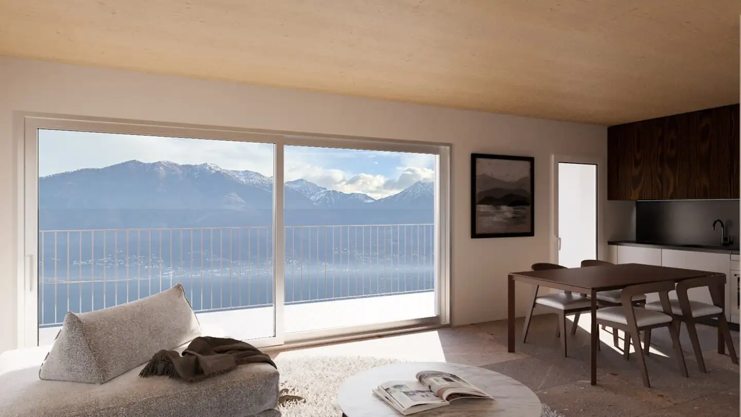 Wohnung mieten - Via Rinaldo Simen 118, 6648 Minusio