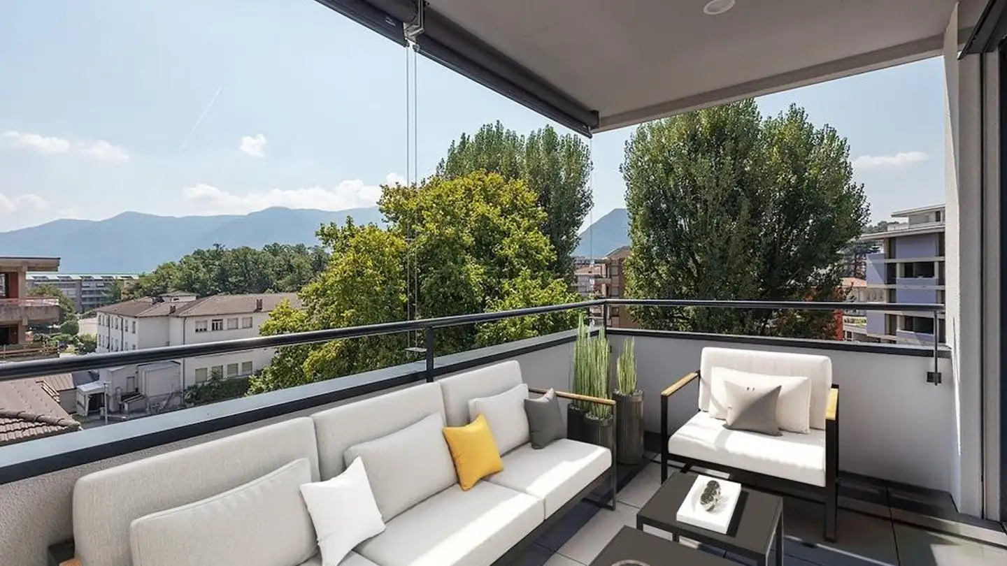 Appartement à louer - Via Nolgio 5, 6900 Massagno