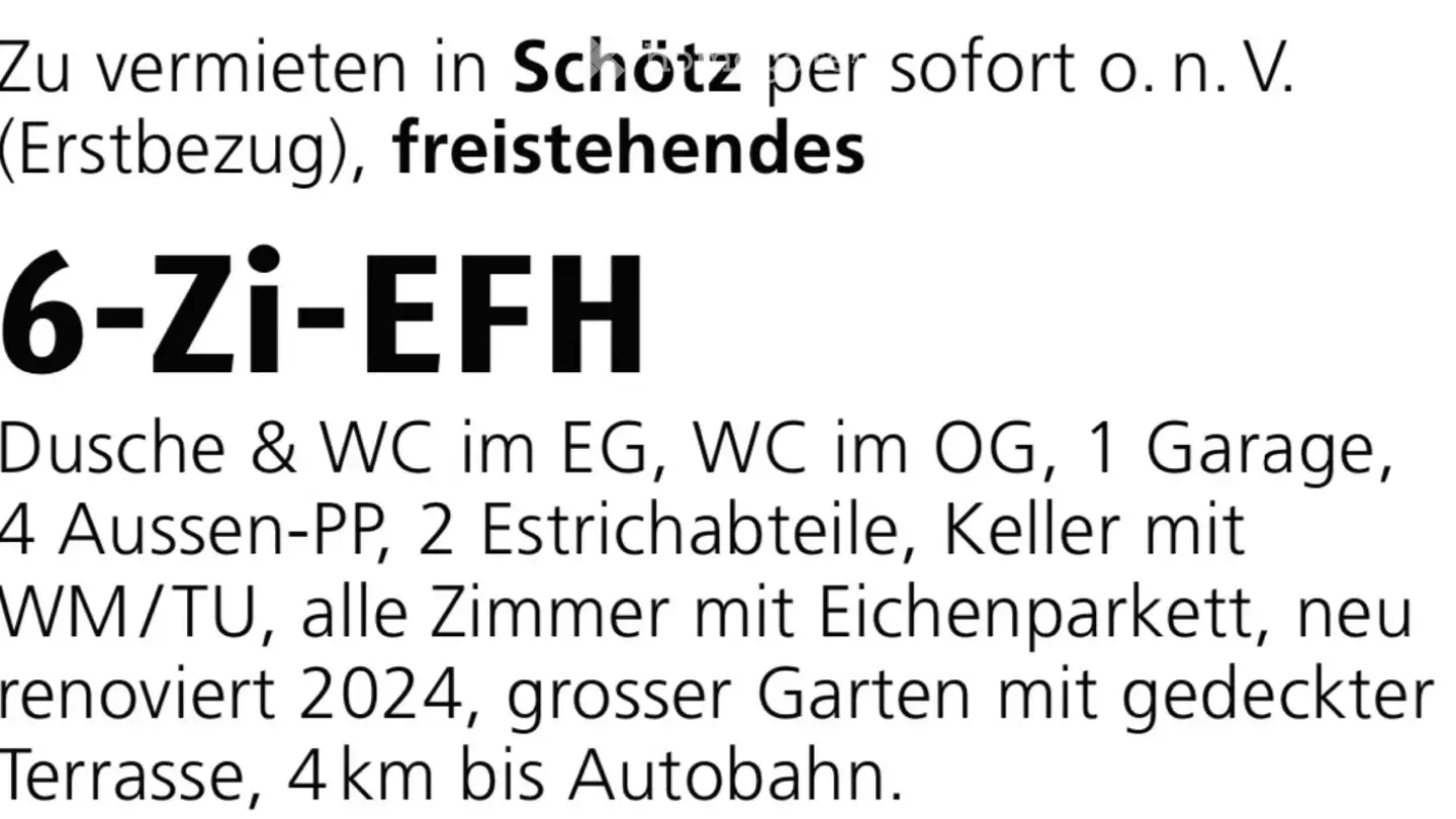 Casa singola in affitto - 6247 Schötz - Photo 2