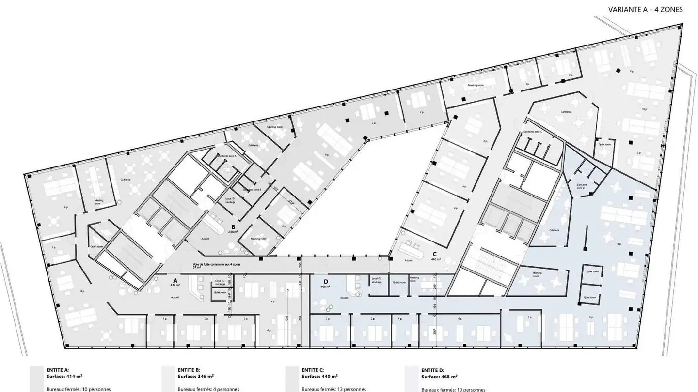 Spazio ufficio in affitto - 1219 Châtelaine - Foto 2