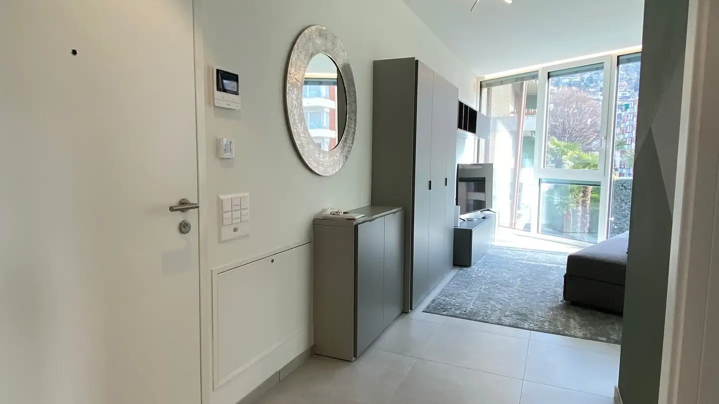 Appartement meublé à louer - Via Al Lido 1, 6962 Viganello