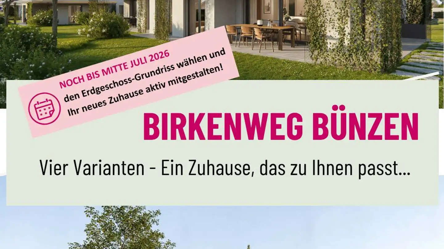 Maison jumelle à vendre - Birkenweg, 5624 Bünzen