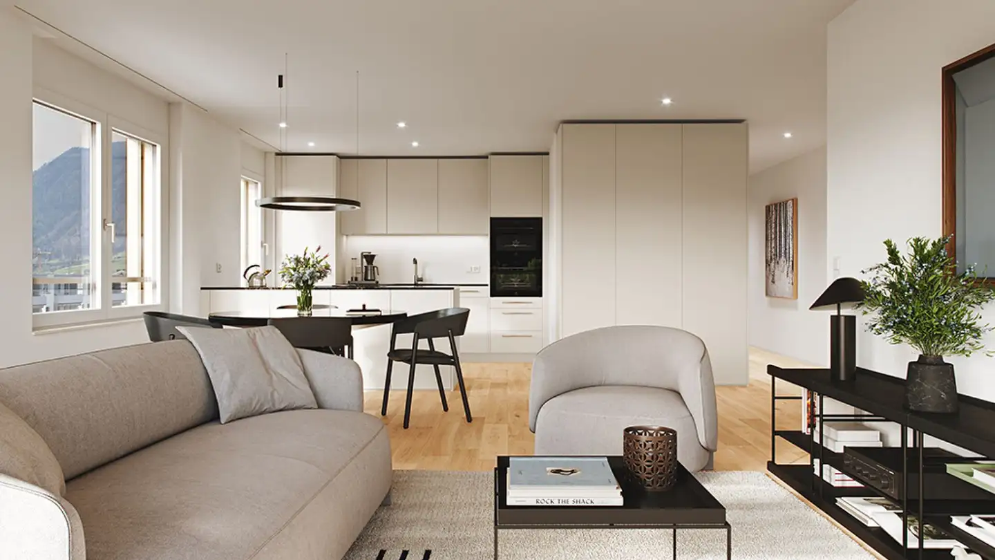 Apartment for rent - Bahnhofstrasse, 8854 Siebnen - Photo 2