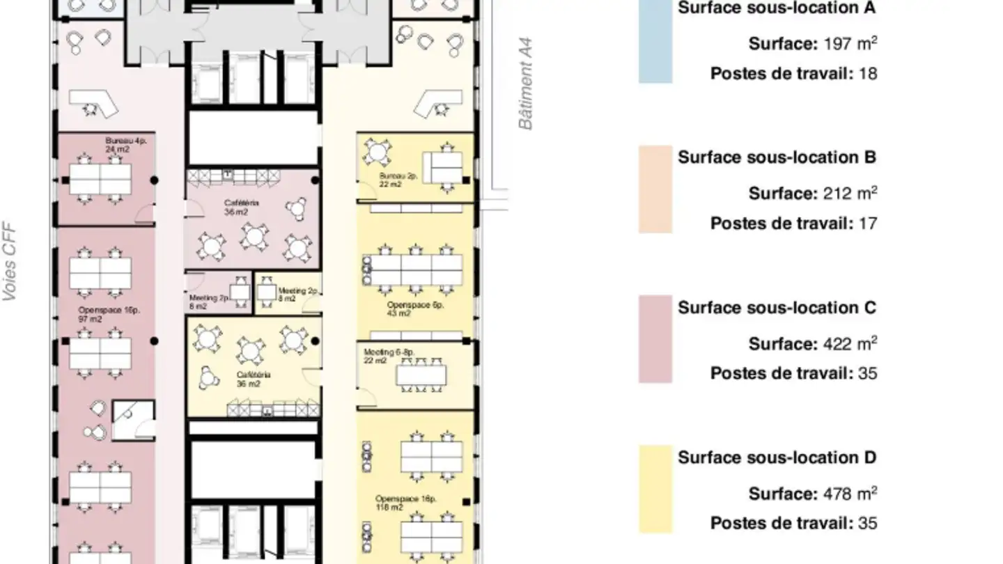 Bürofläche mieten - Avenue De L'étang 61, 1219 Châtelaine - Foto 4