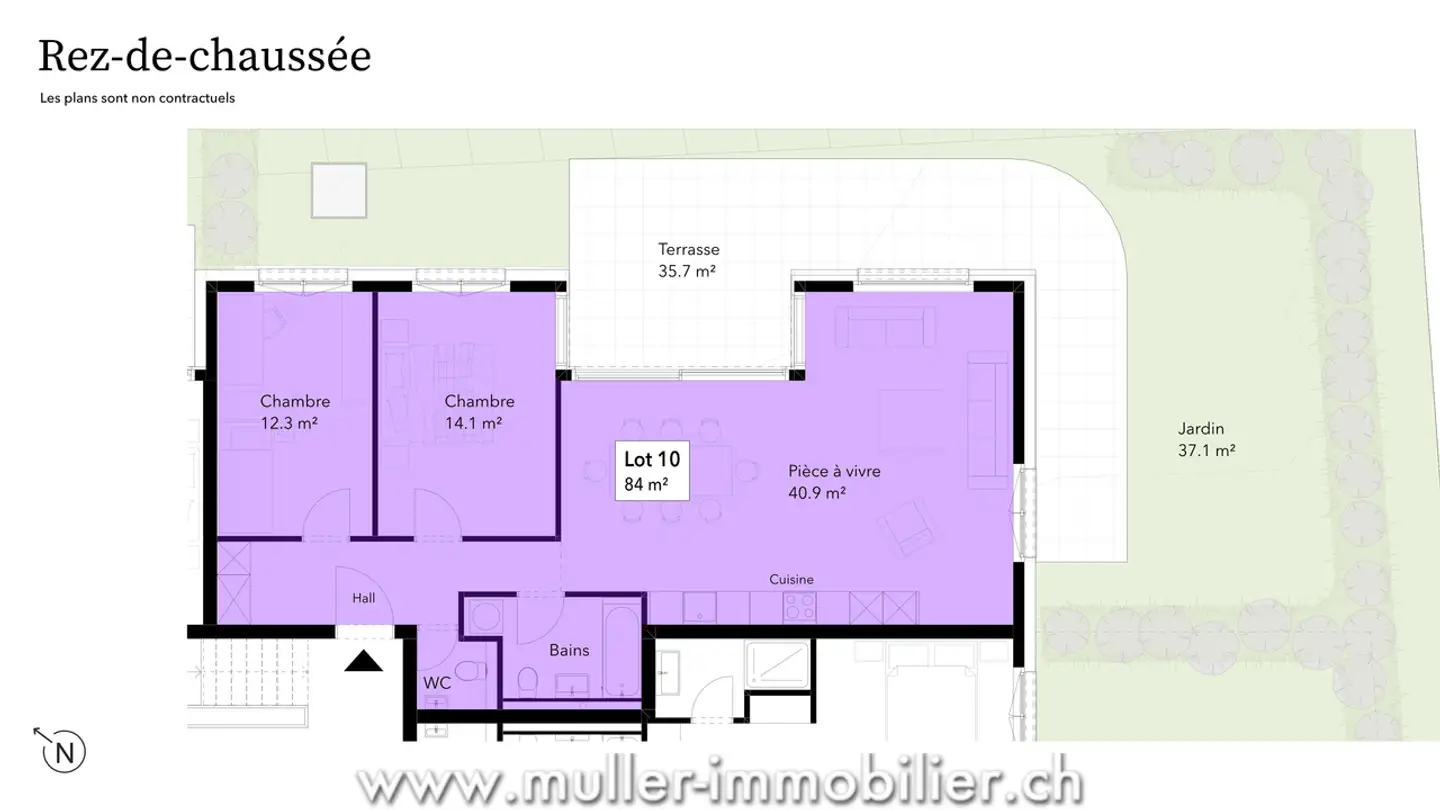 Wohnung kaufen - 1670 Ursy - Foto 2