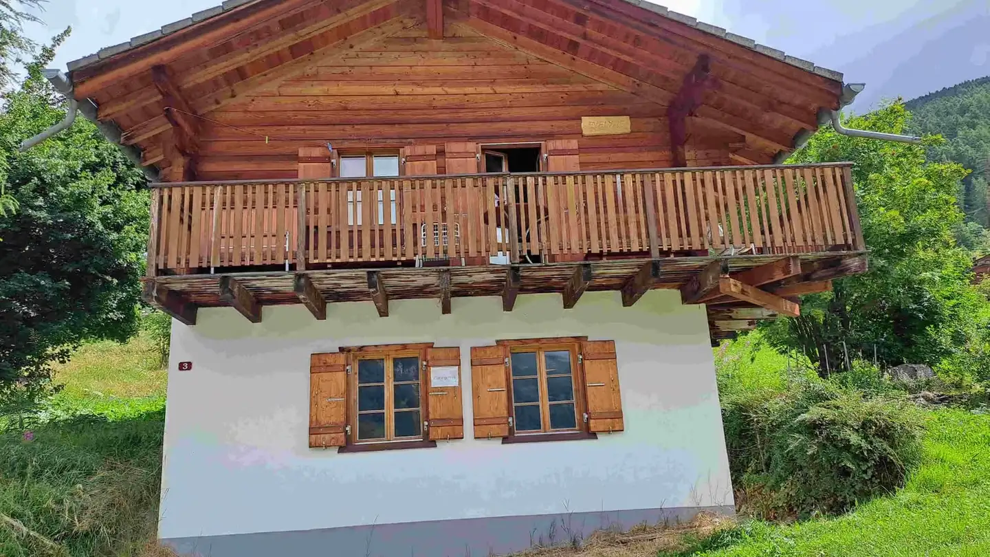 Furnished apartment for rent - Route Du Plan Dò Beu 3, 1985 La Sage