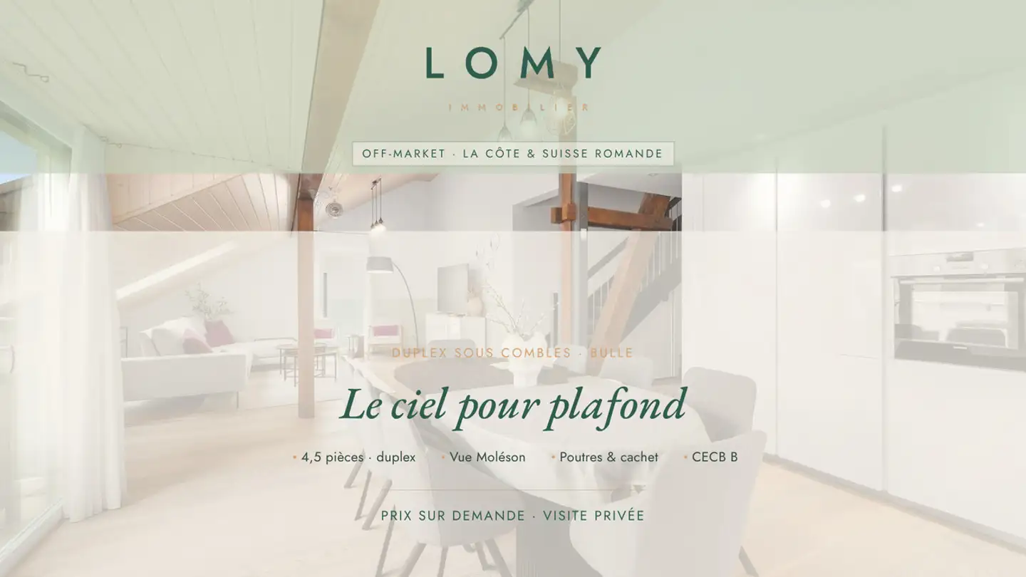 Appartement à vendre - 1630 Bulle