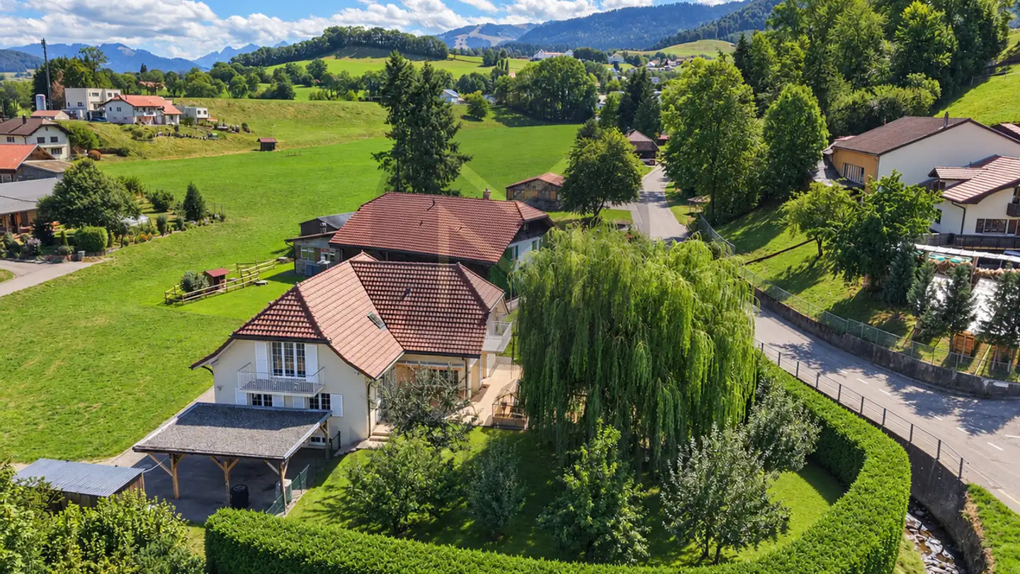 Single house for sale - Route Du Serté 10, 1724 Montévraz