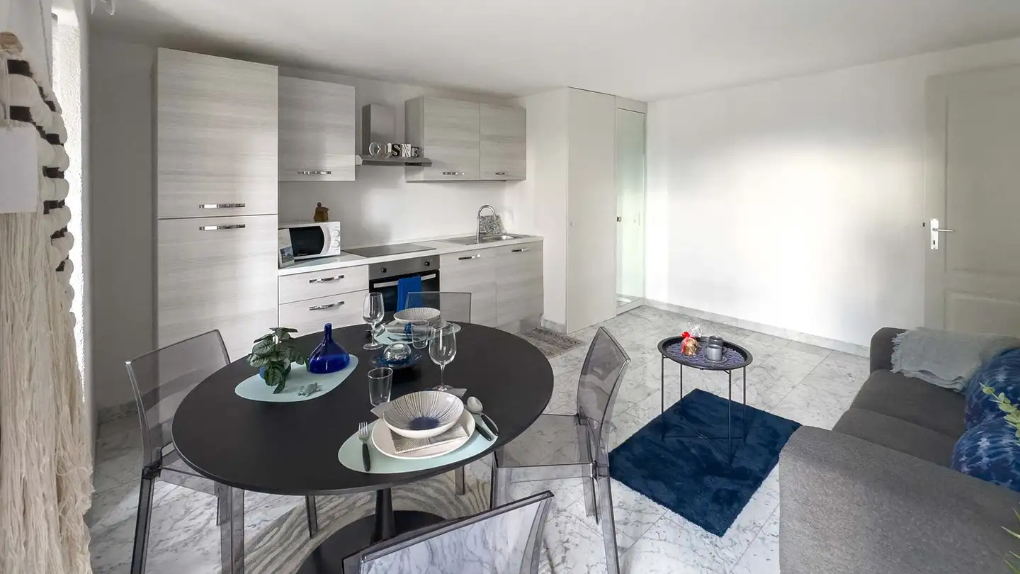 Appartement meublé à louer - Via Sorgente, 6974 Aldesago - Photo 3