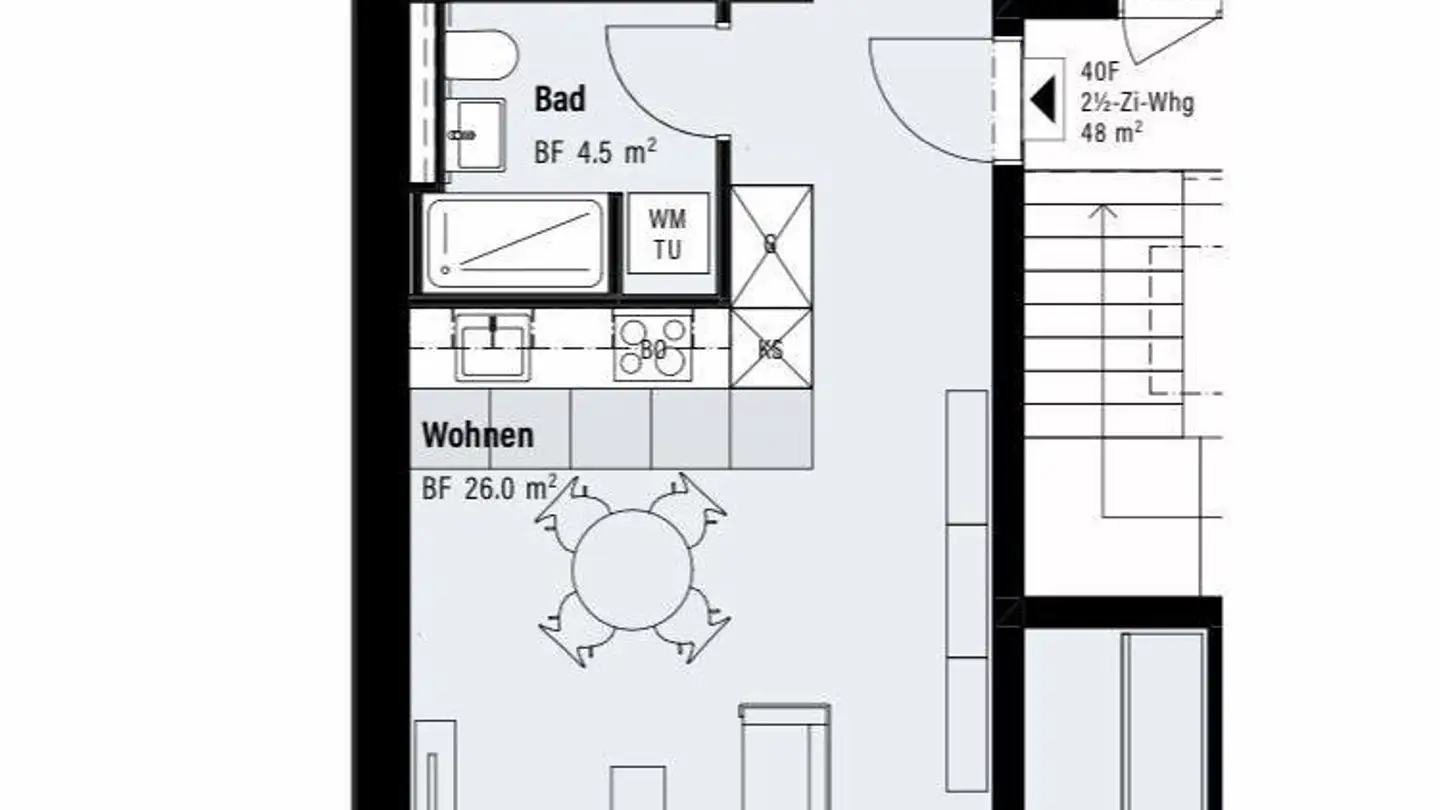 Appartamento ammobiliato in affitto - 8952 Schlieren - Foto 2