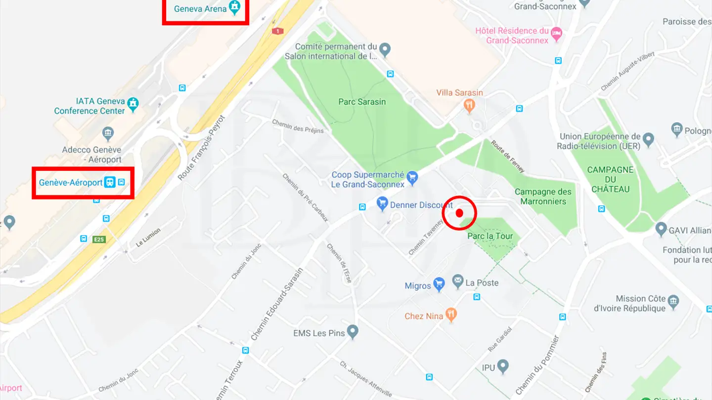 Parcheggio esterno in affitto - Chemin François- Lehmann 6, 1218 Le Grand-Saconnex