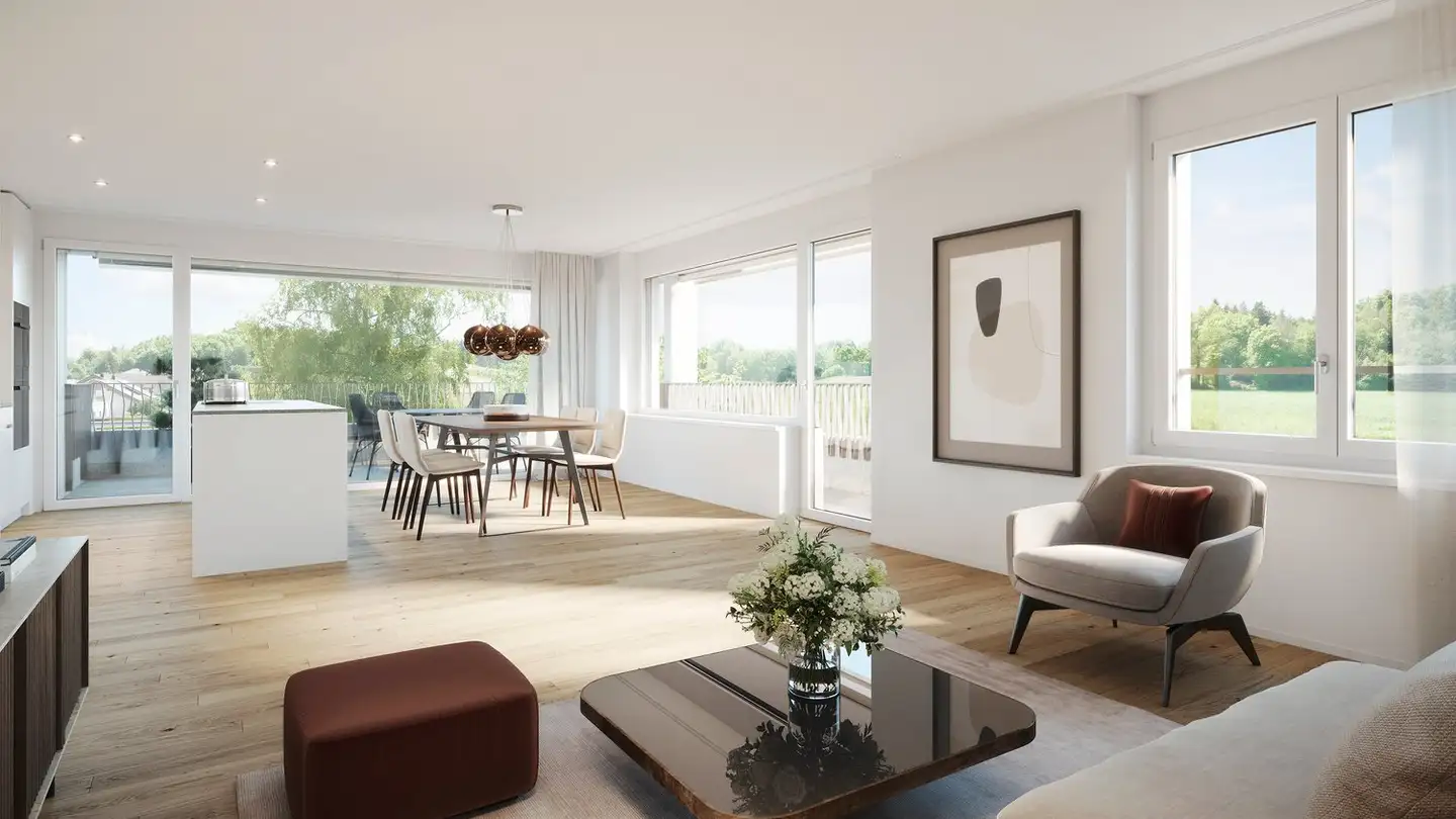 Wohnung kaufen - Oberer Widacher 10, 5525 Fischbach-Göslikon - Foto 3