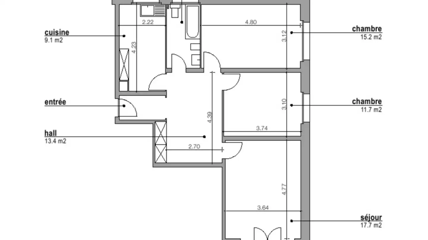 Appartamento in affitto - Rue Du Lac 35, 1020 Renens VD - Foto 3