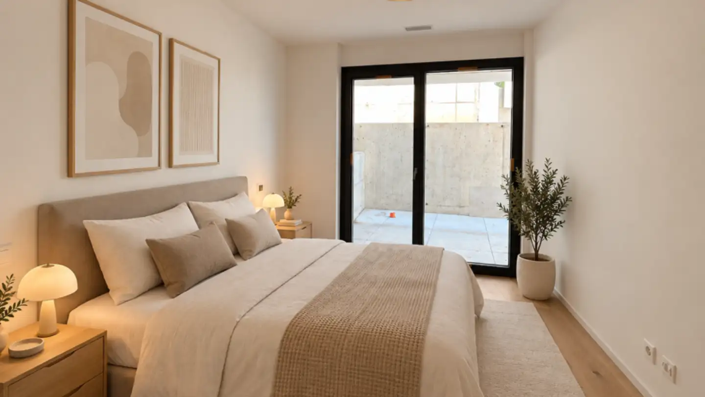 Terrassenwohnung mieten - Chemin de Prahis 30, 1091 Grandvaux - Foto 4
