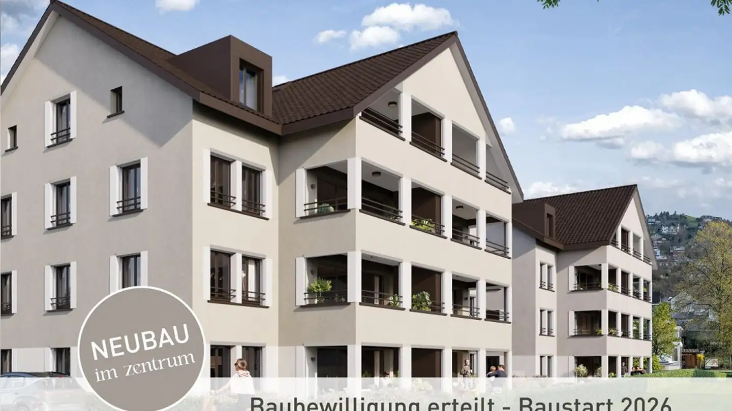Appartement à vendre - Volkshausstrasse 22, 9630 Wattwil