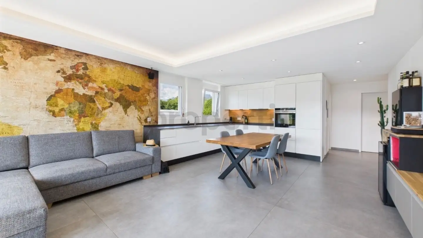 Appartement à louer - Via Al Gaggio 15b, 6912 Pazzallo