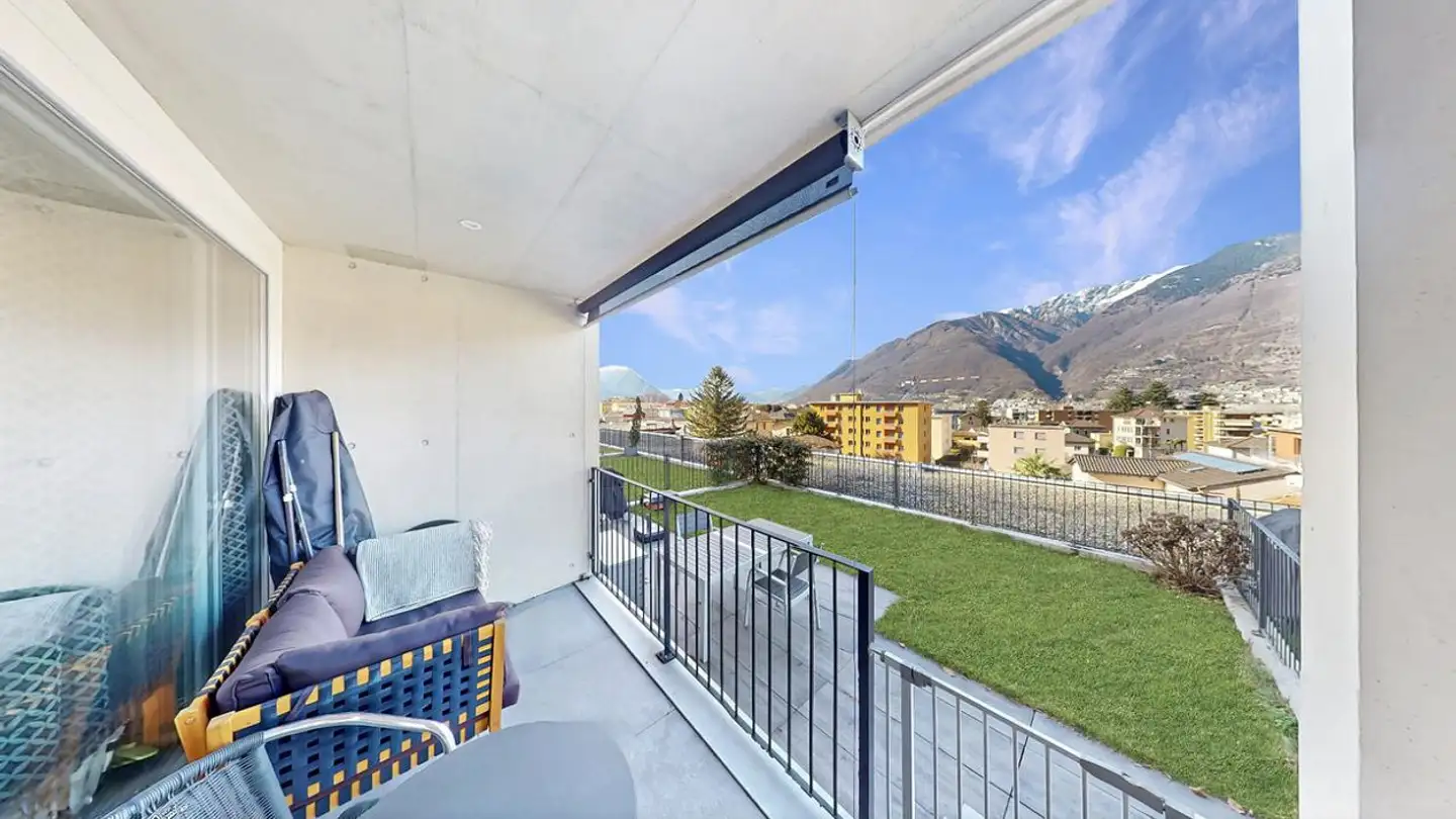 Appartement en terrasse à vendre - Contrada Palasio 10a, 6512 Giubiasco - Photo 2