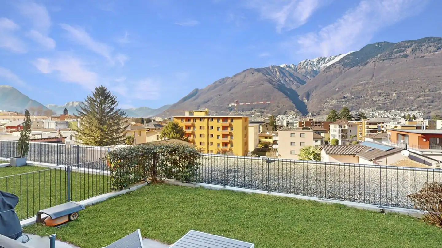 Appartement en terrasse à vendre - Contrada Palasio 10a, 6512 Giubiasco