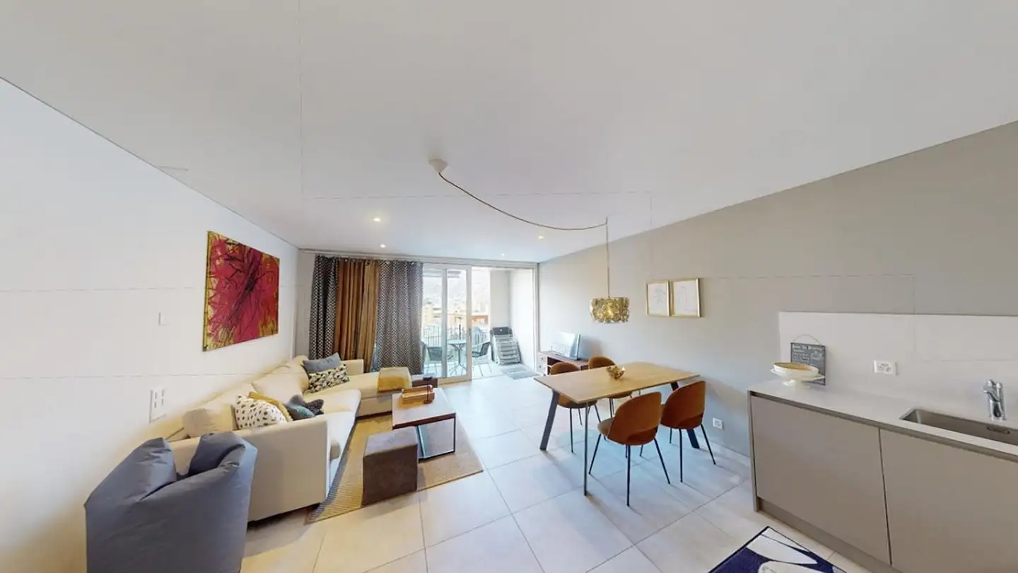 Appartement en terrasse à vendre - Contrada Palasio 10a, 6512 Giubiasco - Photo 4