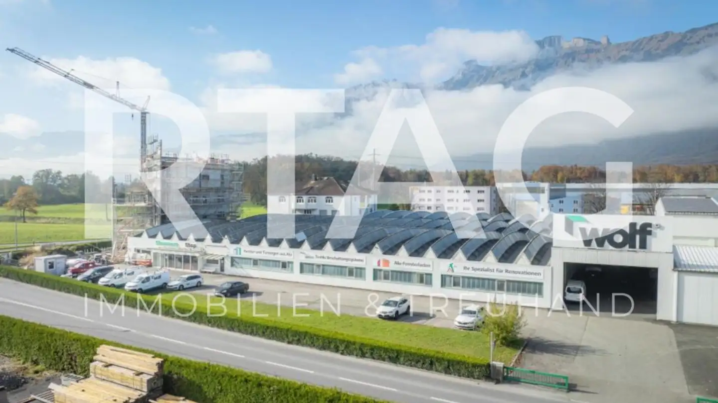 Commercial à louer - Simon Frick-Strasse 1, 9466 Sennwald