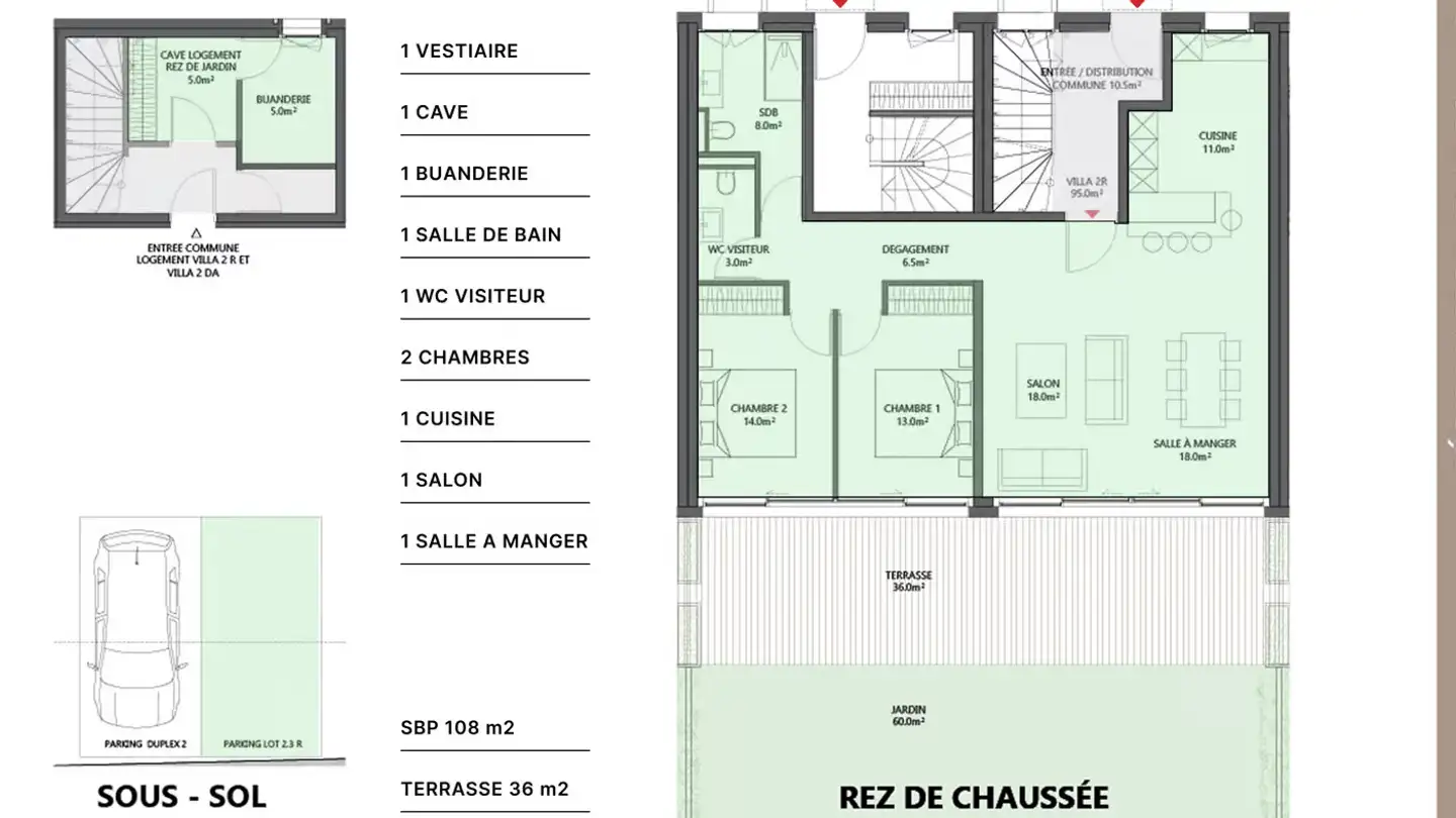 Maisonette kaufen - Route De Chavannes-De-Bogis, 1279 Bogis-Bossey - Foto 2