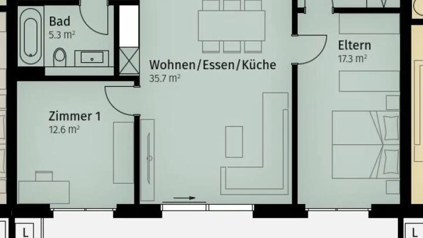Appartamento in affitto - Eichstrasse 4, 8360 Eschlikon TG - Foto 4