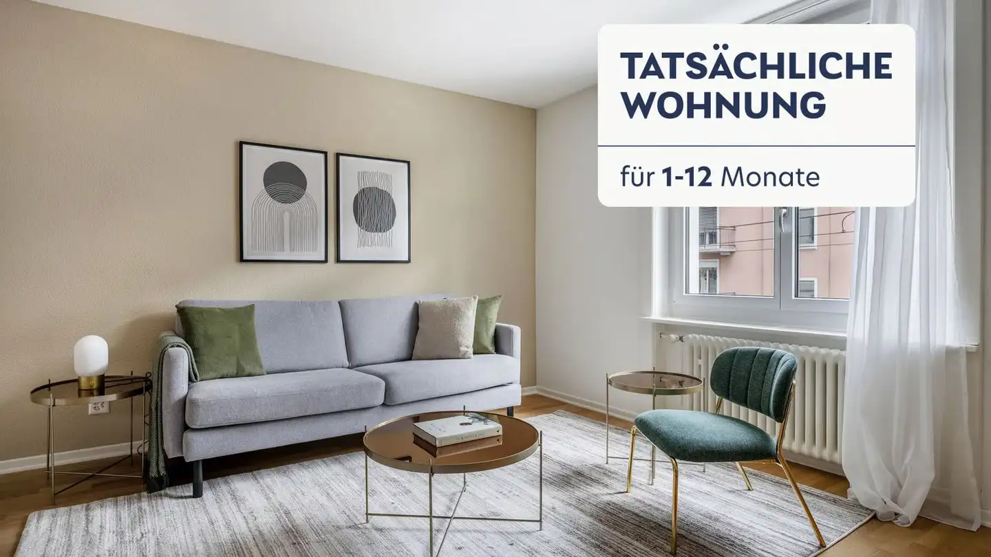 Appartement meublé à louer - Birmensdorferstrasse 280, 8055 Zürich