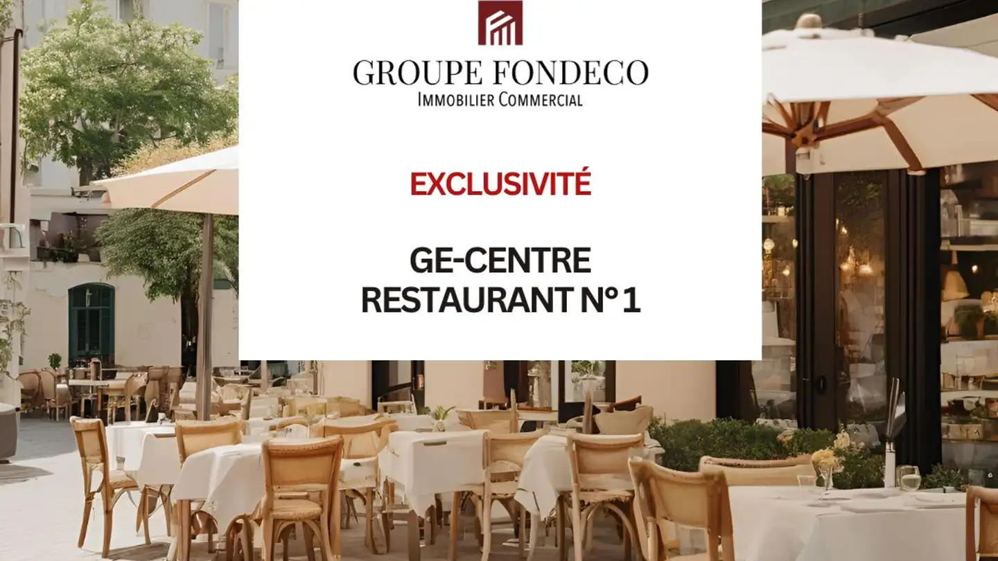 Restaurant kaufen - 1205 Genève