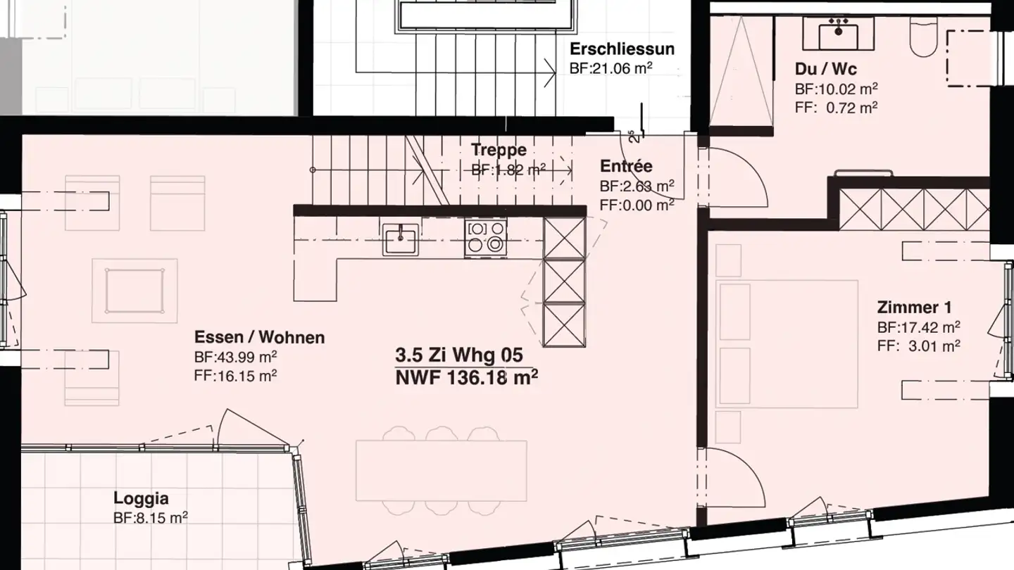 Duplex à louer - Gerlisbergstrasse 5, 8303 Bassersdorf - Photo 3