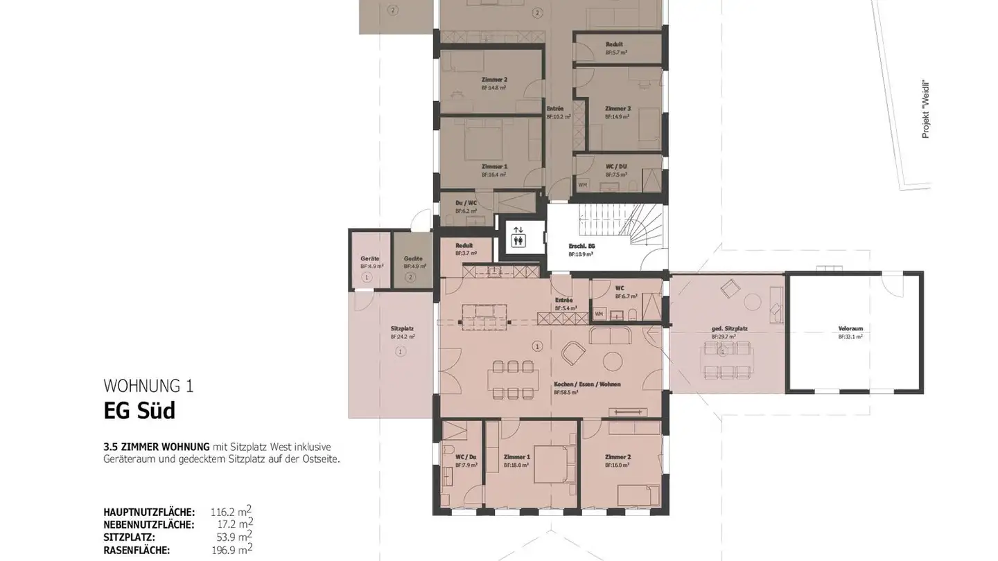 Appartement à vendre - Eichholzstrasse 30, 3415 Hasle b. Burgdorf - Photo 2