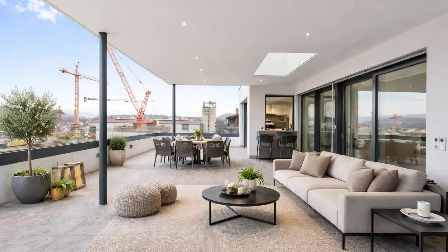 Penthouse for rent - Oberebenestrasse 38, 5620 Bremgarten AG