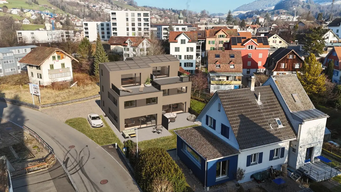 Maison jumelle à vendre - Felsenkellerstrasse 8, 8636 Wald ZH