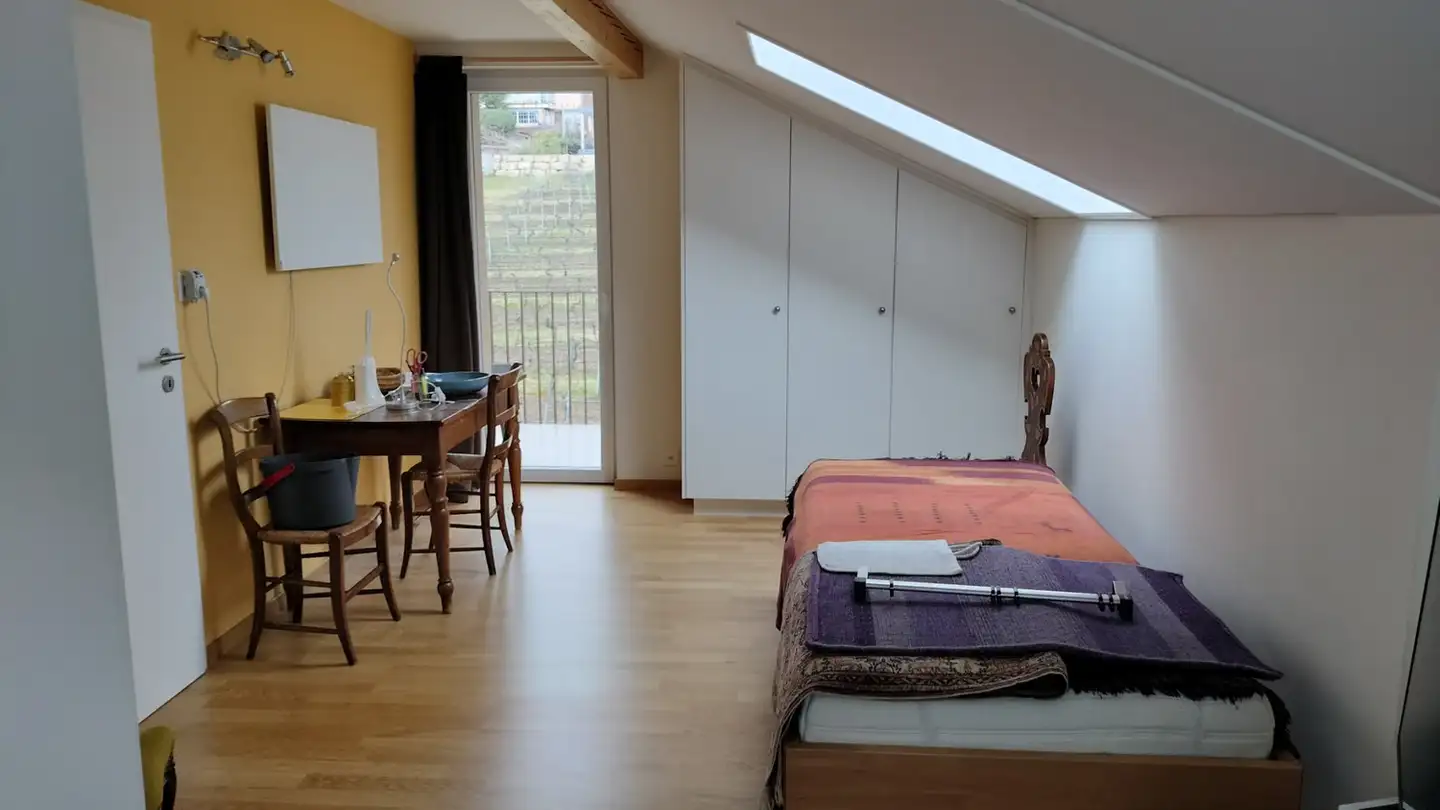 Chambre à louer - Rue Des Pralaz 1, 2034 Peseux - Photo 2