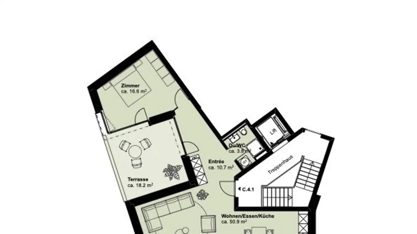 Apartment for rent - Zunacherstrasse 8c, 6010 Kriens - Photo 2