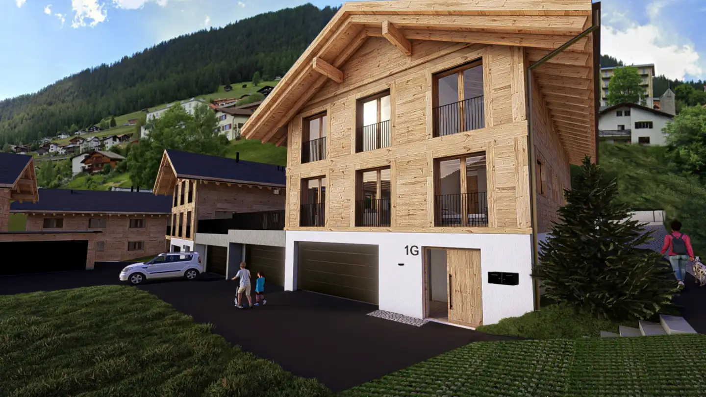 Maison individuelle à vendre - Hauptstrasse 1a, 7494 Davos Wiesen