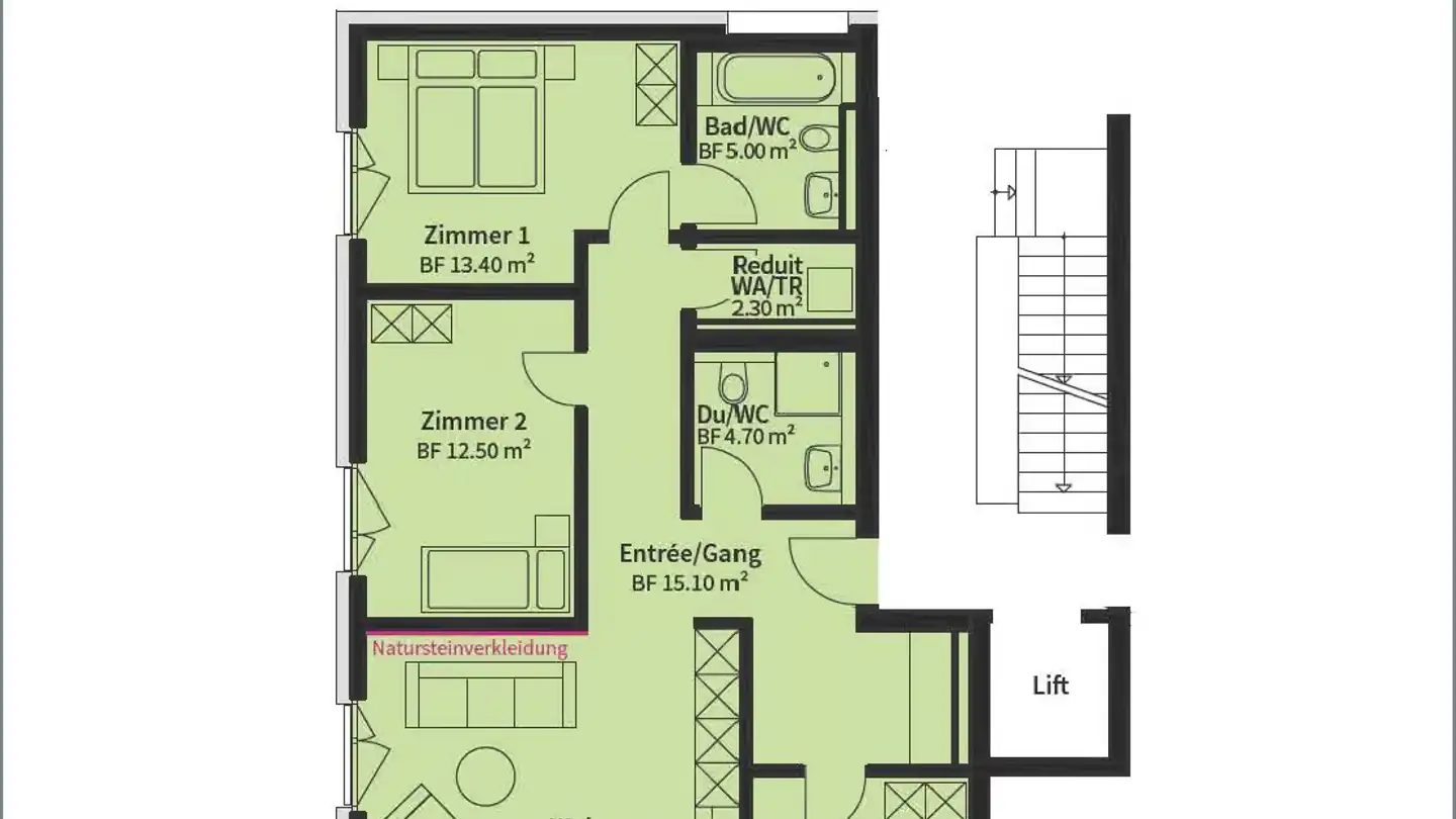 Appartement à louer - Seebnerstrasse 7, 8185 Winkel - Photo 4