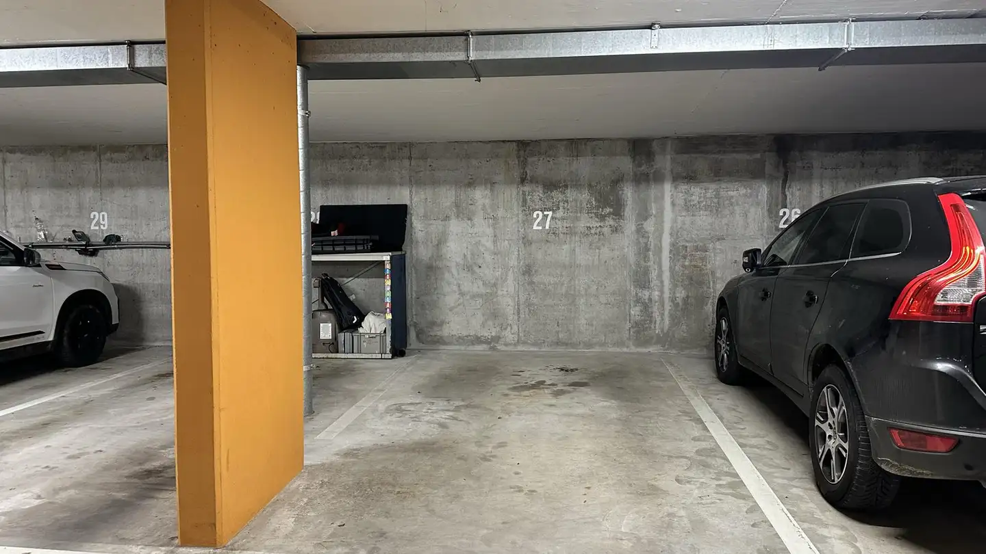 Underground parking space for rent - Rotwaldstrasse 11, 9602 Bazenheid