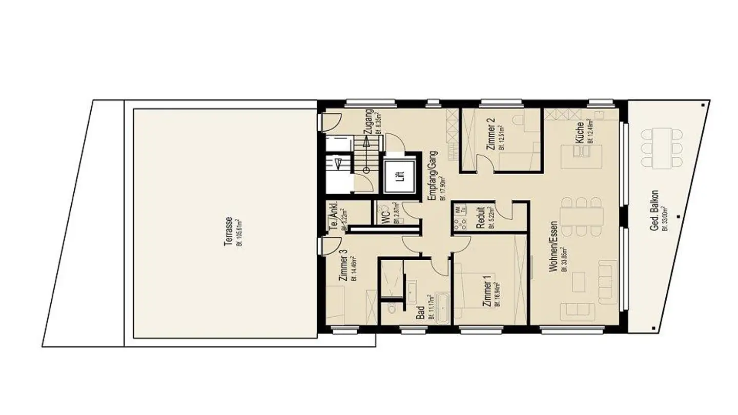 Attico in vendita - Gartenstrasse 21, 4332 Stein AG - Photo 2