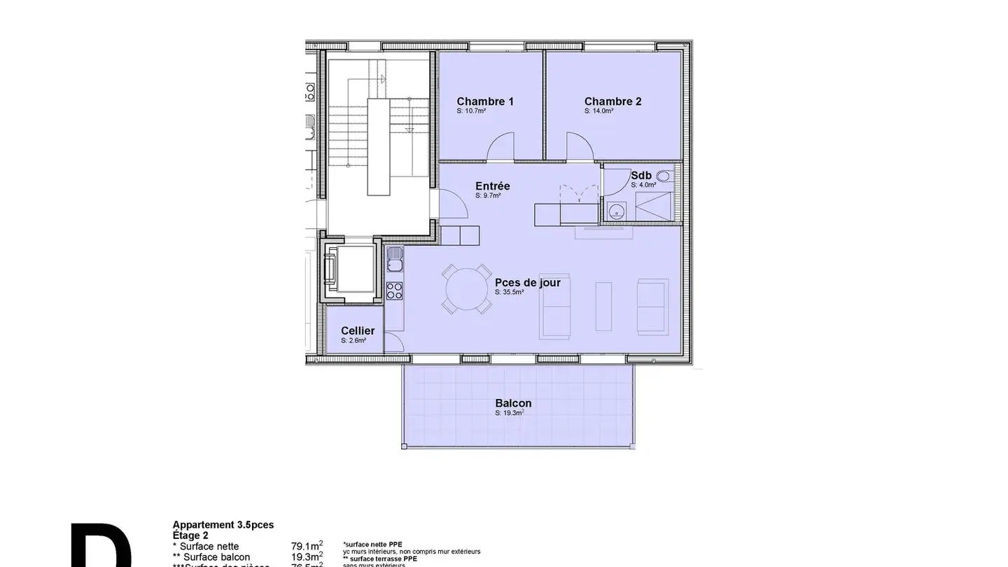 Appartamento in vendita - Rue De La Serre 2, 2610 St-Imier - Photo 3