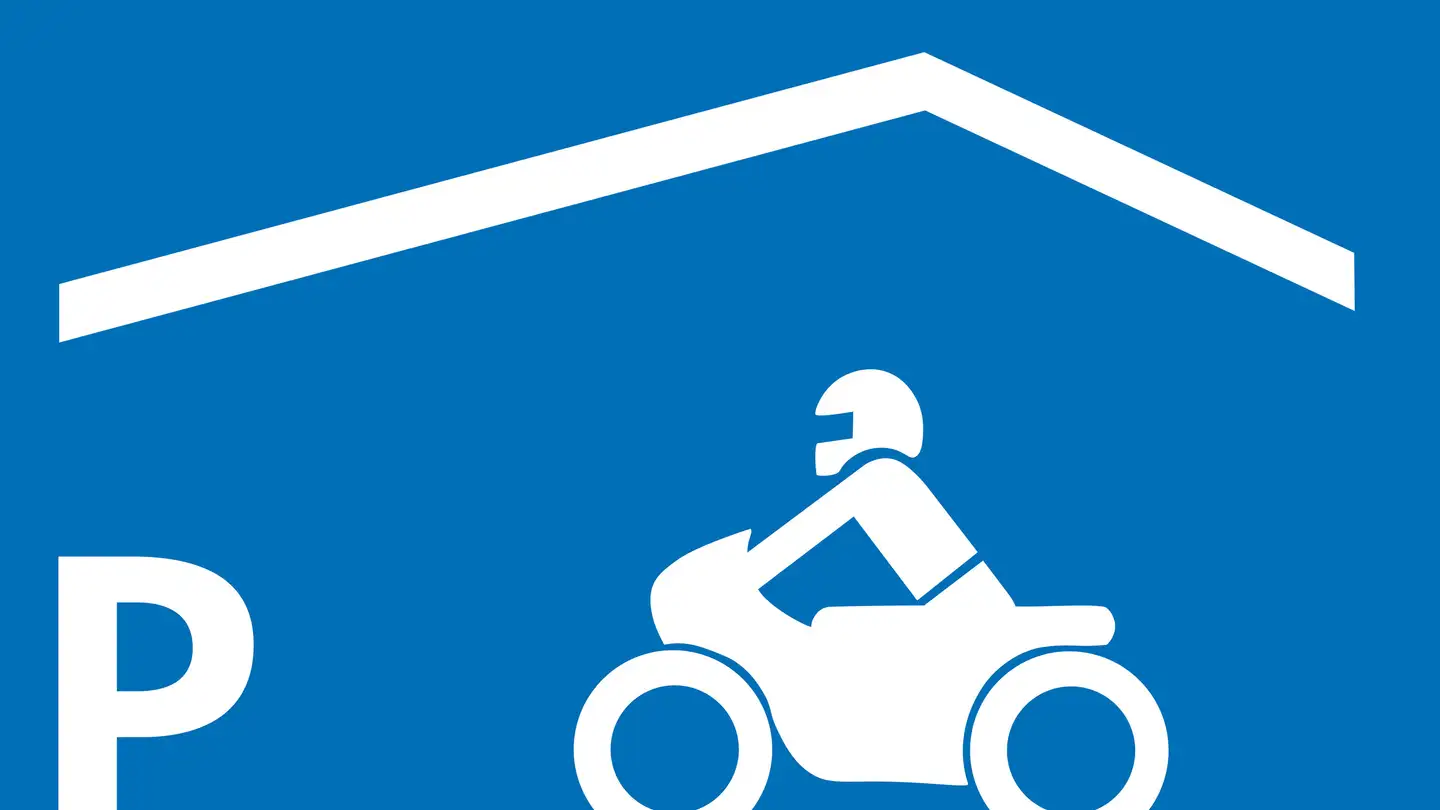 Indoor motorbike parking space for rent - 6026 Rain
