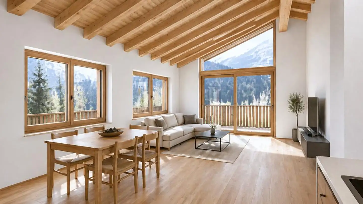 Attique à vendre - 3925 Grächen