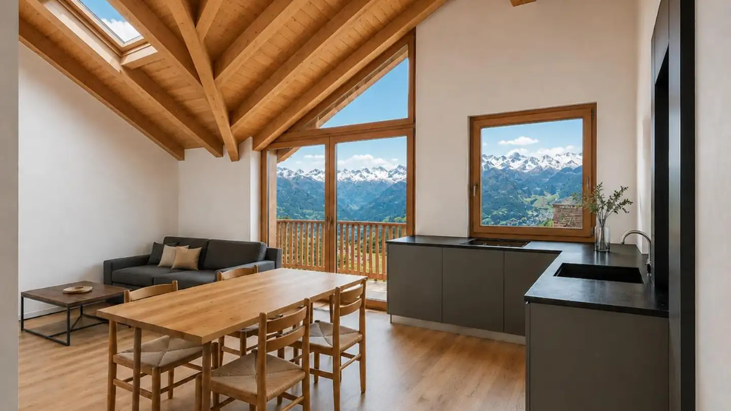Attique à vendre - 3925 Grächen
