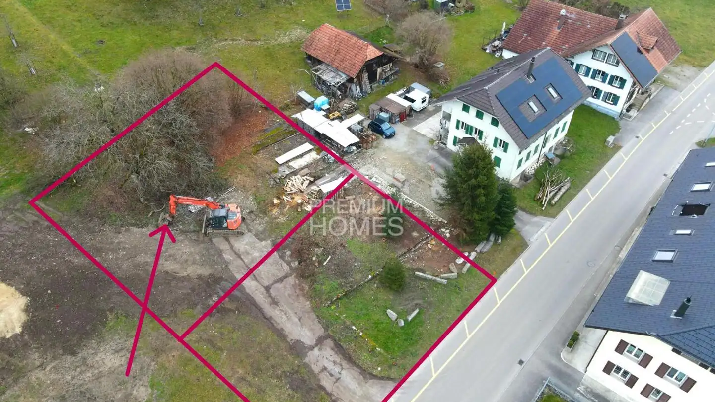 Terreno edificabile in vendita - 3365 Grasswil