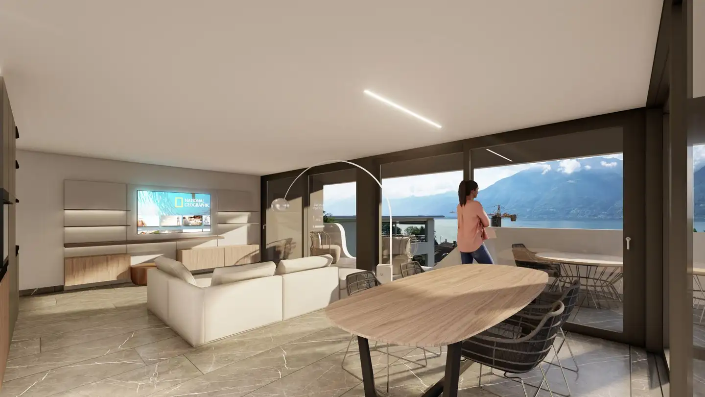 Wohnung kaufen - Via Rinaldo Simen, 6648 Minusio